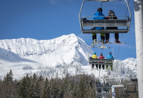 Chair Lift Fernie Alpine Resort